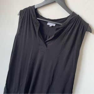 Dante Malan Black Sleeveless Tee